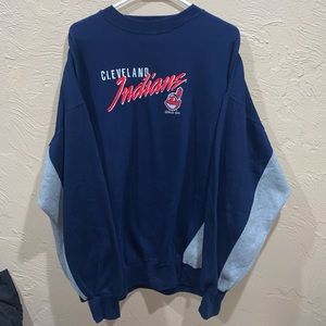 Vintage 1997 Cleveland Indians Baseball Sweater